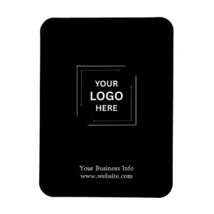 Imán Logotipo Empresarial Personalizado Profesional de 
