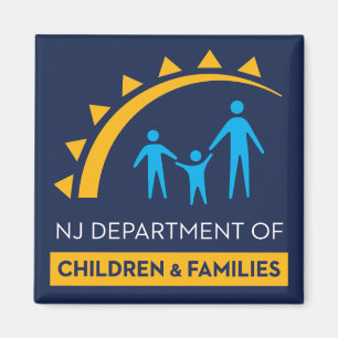 Imán Logotipo NJDCF Magnate cuadrado
