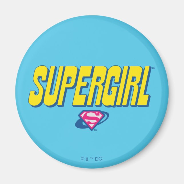 Imán Logotipo Pop Supergirl (Frente)