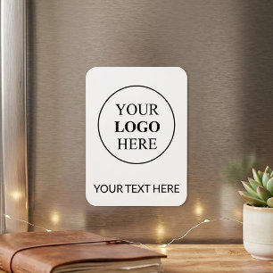 Imán Logotipo Promocional Personalizado – Sin Pedido Mí