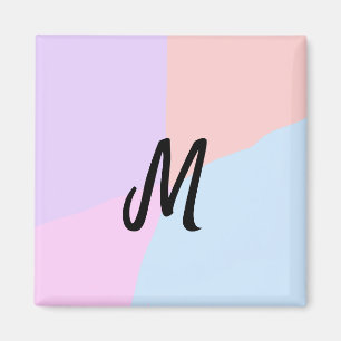 Imán logotipo simple mínimo de monograma cocción person