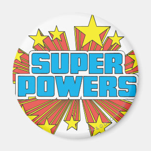 Imán Logotipo Super Powers™ Azul