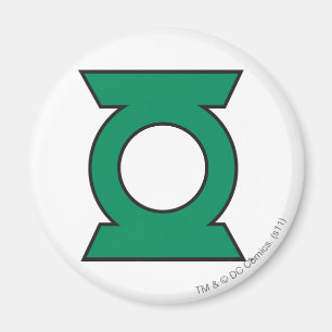 Imán Logotipo verde 15 de la linterna