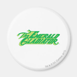 Imán Logotipo verde 8 de la linterna