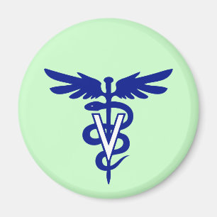 Imán logotipo veterinario 4