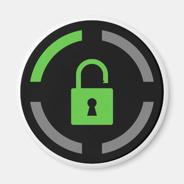 Imán Logro desbloqueado (Frente)