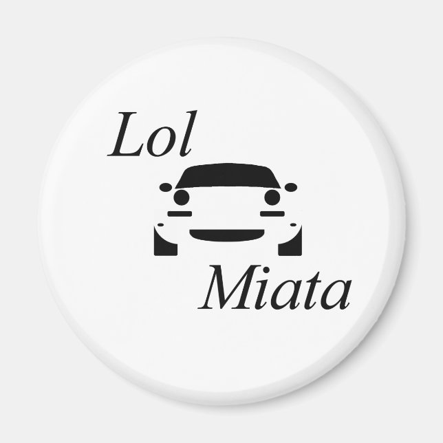 Imán lol Miata (Frente)