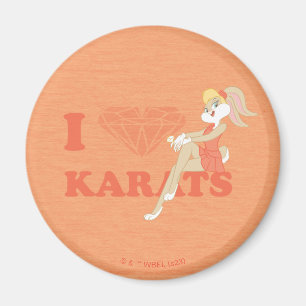 Imán Lola Bunny I Heart Karats