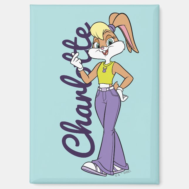 Imán Lola Finger Heart (Anverso)