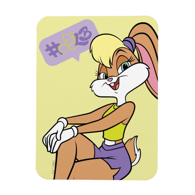 Imán Lola Sitting (Vertical)