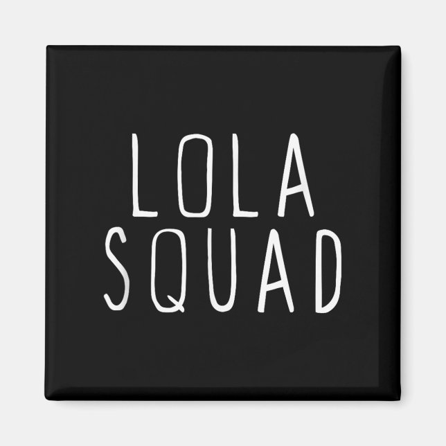 Imán Lola Squad Divertido Lindo  (Frente)