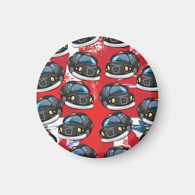 Imán London Black Cab (Frente)