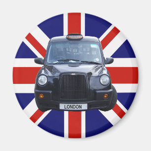Imán London Black Taxi Cab