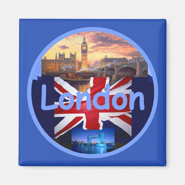 Imán LONDON Magnet (Frente)
