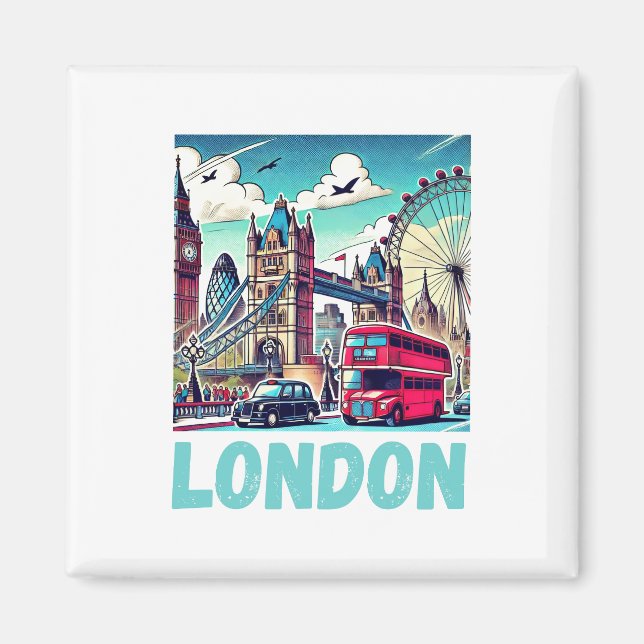 Imán London Magnet (Frente)
