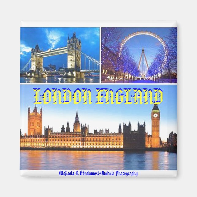 Imán LONDON Magnet (Frente)