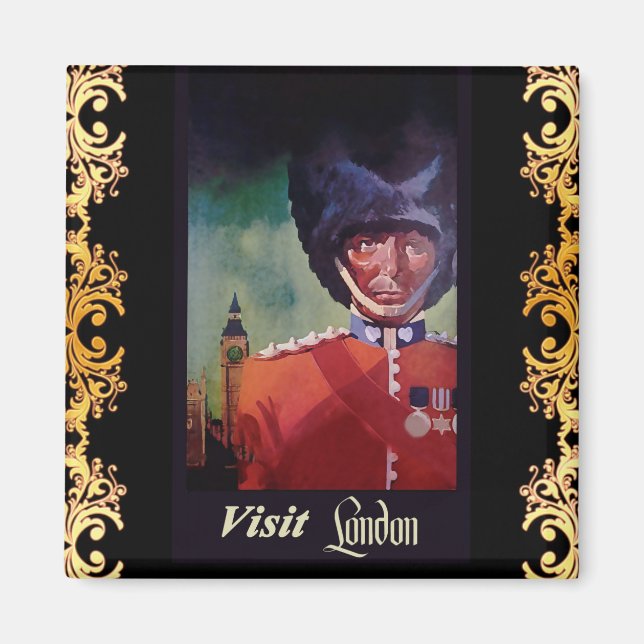 Imán London Poster Magnet (Frente)
