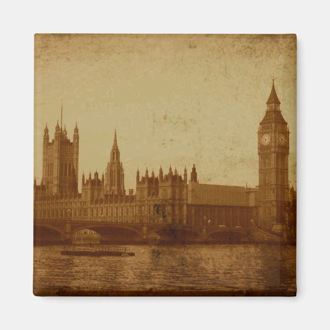 Imán London River Thames Magnet (Frente)