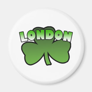 Imán London Shamrock Magnet