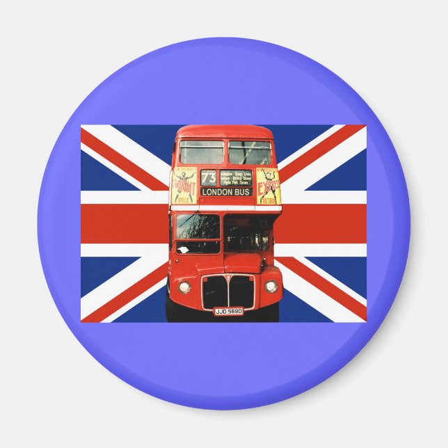 Imán London Souvenir Fridge Magnet (Frente)