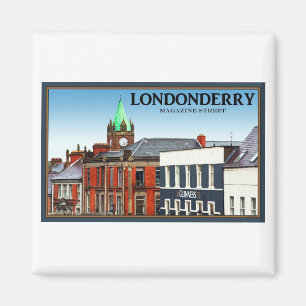 Imán Londonderry/Derry - calle de la revista
