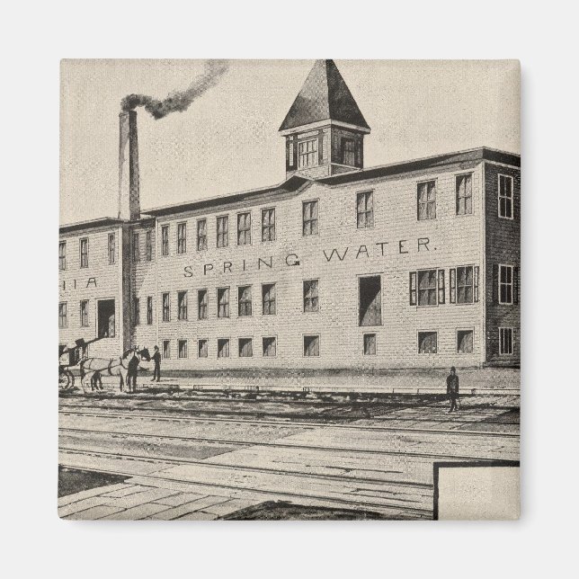 Imán Londonderry Lithia Spring Water Co (Frente)