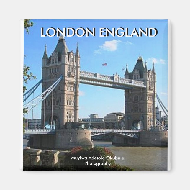 Imán LONDRES BRIDGE Magnet DE Muyiwa A Adetola Okubule (Frente)