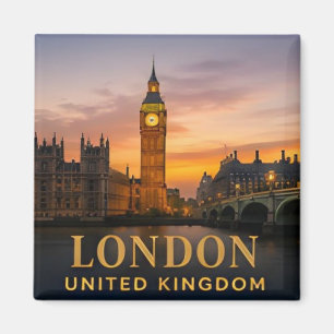 Imán Londres Inglaterra Ciudad Emblemática Destino de V