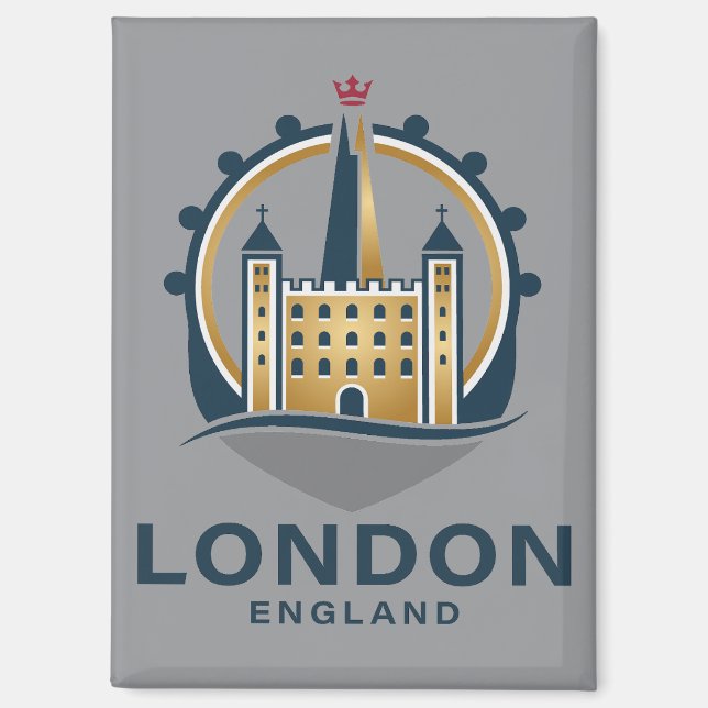 Imán Londres Inglaterra Gran Bretaña (Anverso)