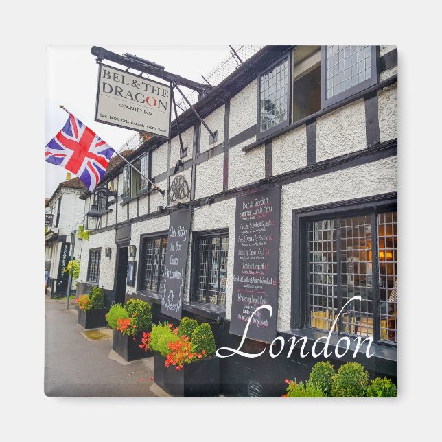 Imán Londres Inglaterra Gran Bretaña Arquitectura de Pu (Frente)