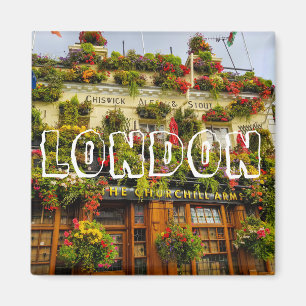 Imán Londres Inglaterra Gran Bretaña Churchill Arms