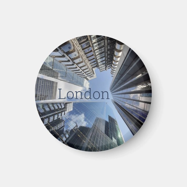 Imán Londres - La ciudad de negocios (Frente)