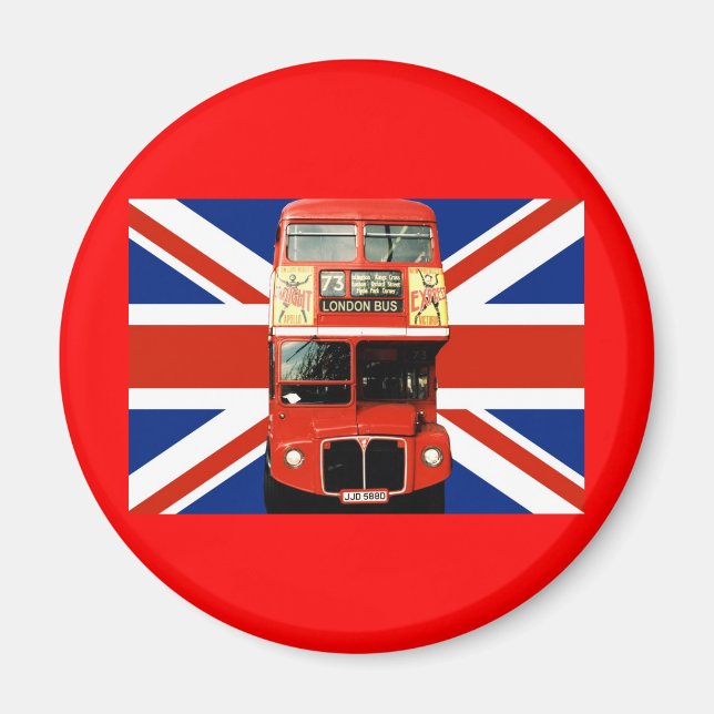 Imán Londres Souvenir Fridge Magnet 3 (Frente)