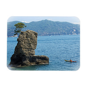 Imán Lone Kayak - Santa Marherita Ligure, Italia-Magnet