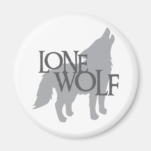 IMÁN LONE WOLF (Frente)