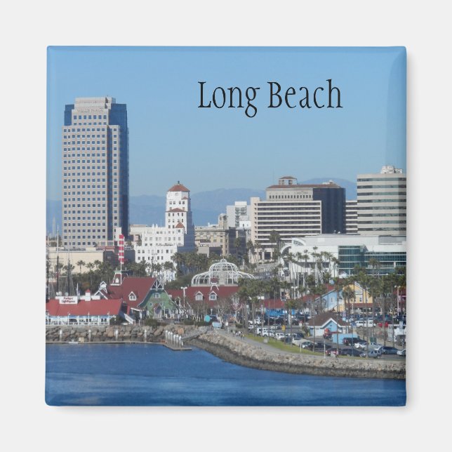 Imán Long Beach, California (Frente)