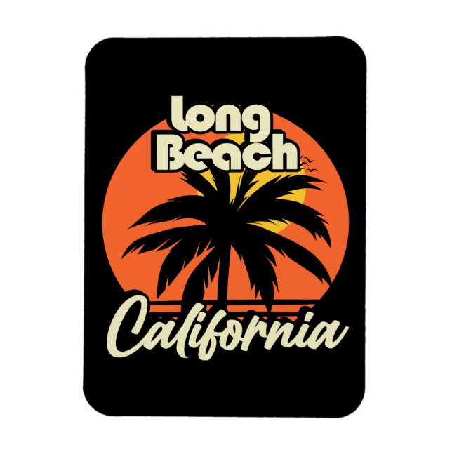 Imán Long Beach California (Vertical)