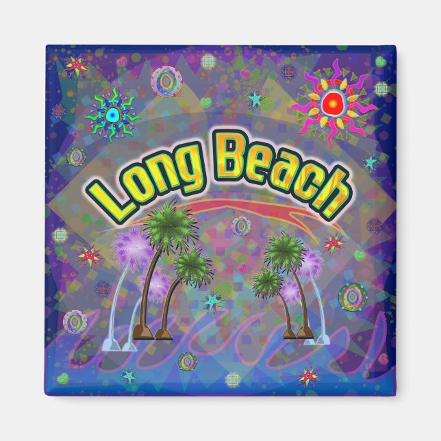 Imán Long Beach Noble Voyage Nagnet (Frente)