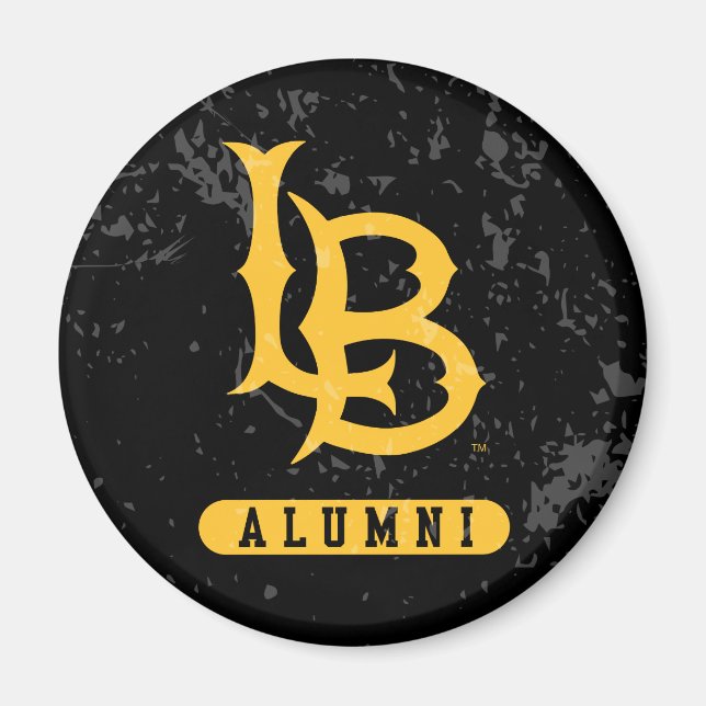 Imán Long Beach State Alumni Distressed (Frente)