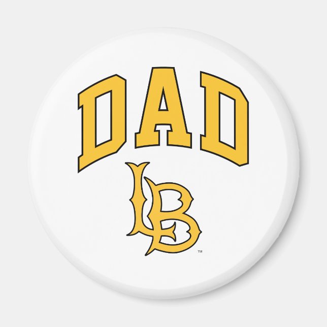 Imán Long Beach State Dad (Frente)