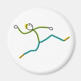 Imán Long Jump Stickman