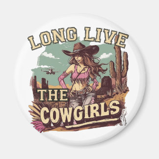 Imán Long live the cowgirl