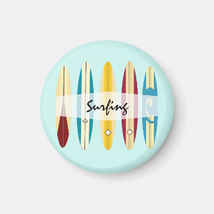 Imán Longboard de vintage