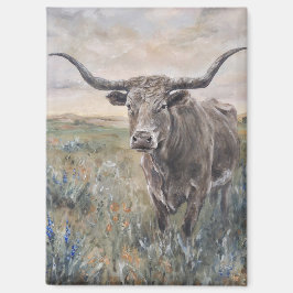 Imán ""Longhorn"