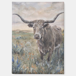 Imán ""Longhorn"