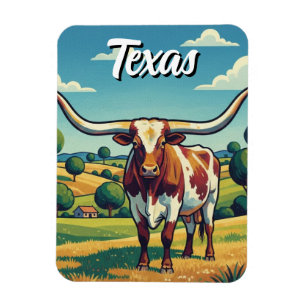 Imán Longhorn de Texas