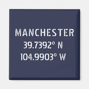 Imán Longitud del Manchester Latitude