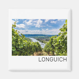 Imán Longuich Moselle Vineyard Panorama Alemania
