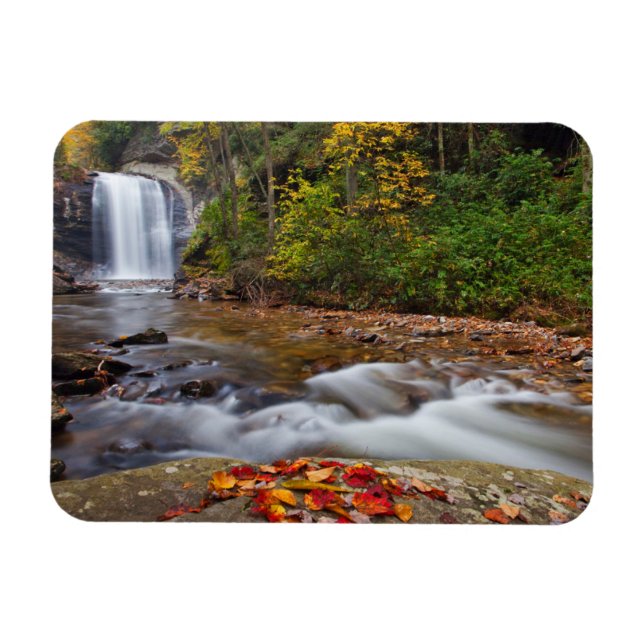 Imán Looking Glass Falls Pisgah National Forest (Horizontal)