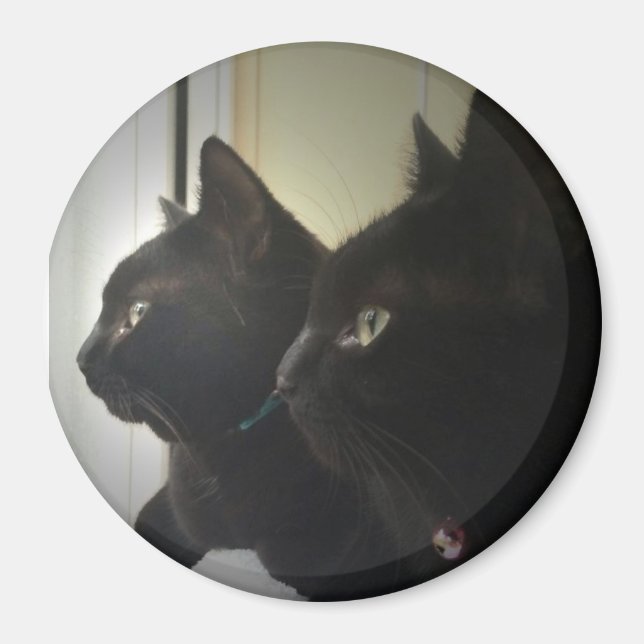 Imán looking out the window (Frente)